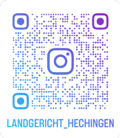 Folgen Sie uns auf Instagram: landgericht_hechingen